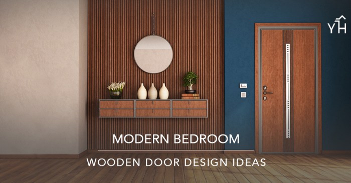 Stylish Modern Bedroom Door Design