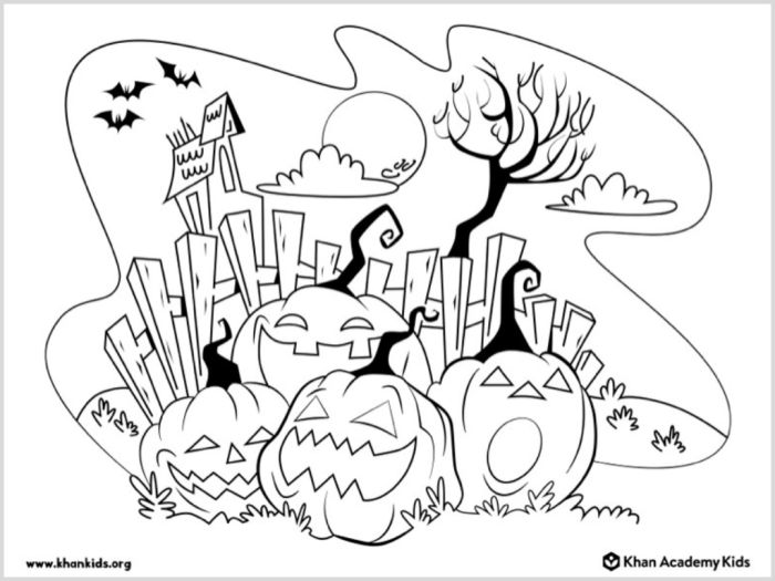 Free Online Halloween Coloring Pages for Kids