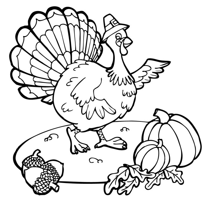 Thanksgiving Coloring Pages for Kids