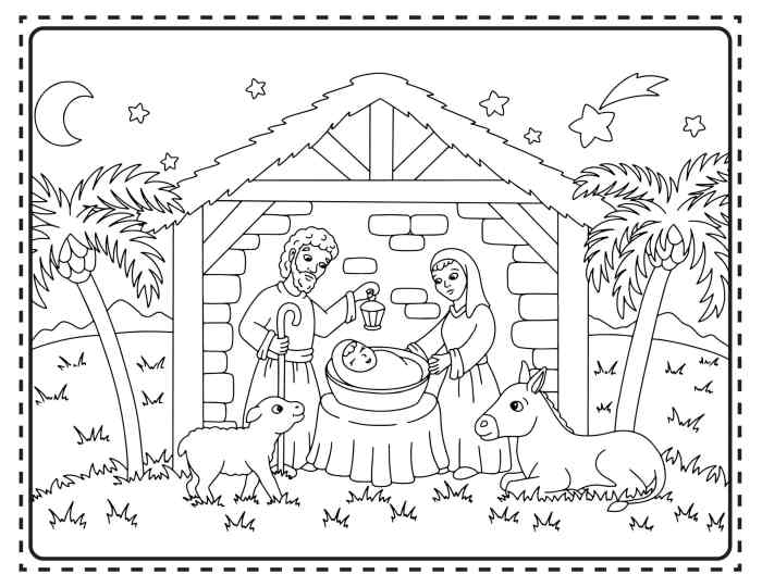 Free Kids Christmas Coloring Pages A Detailed Analysis