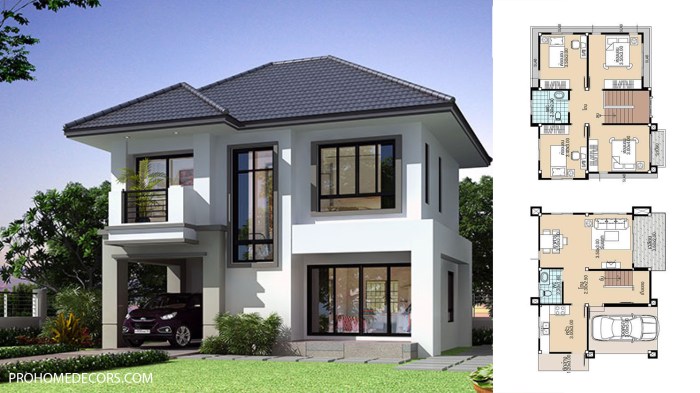 Modern 4 Bedroom House Design A Comprehensive Guide