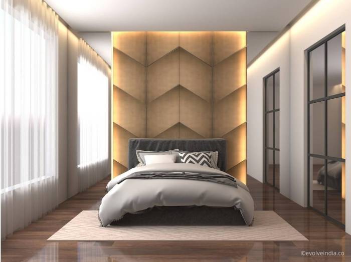 Bedroom Back Wall Design Ideas