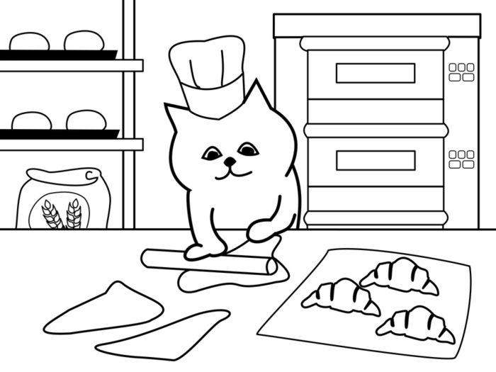 Coloring Pages for Kids Cats