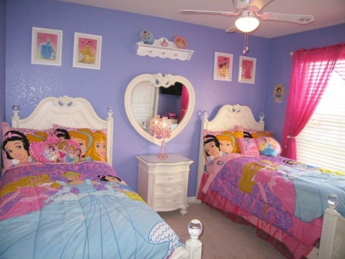 Disney princess bedroom design