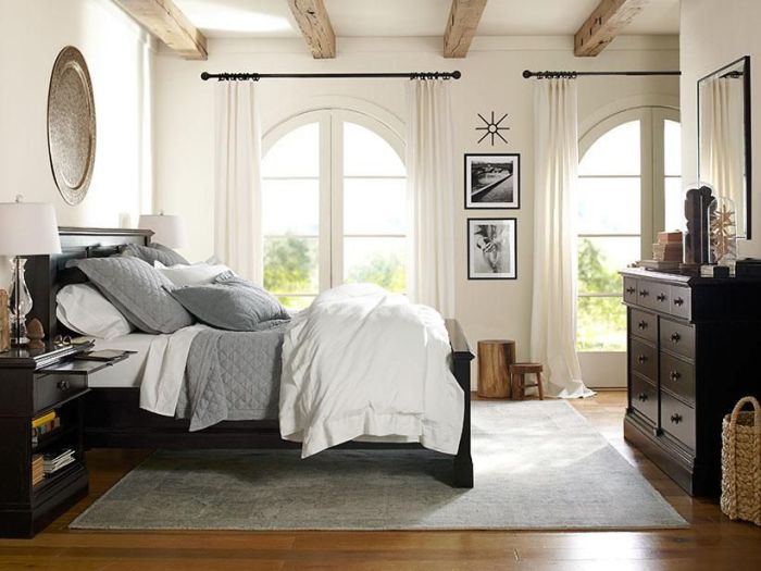 Pottery barn bedroom design