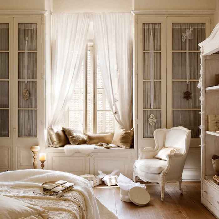 French country design bedroom